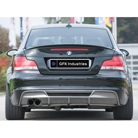 BMW E82 difuzer one pipe R.